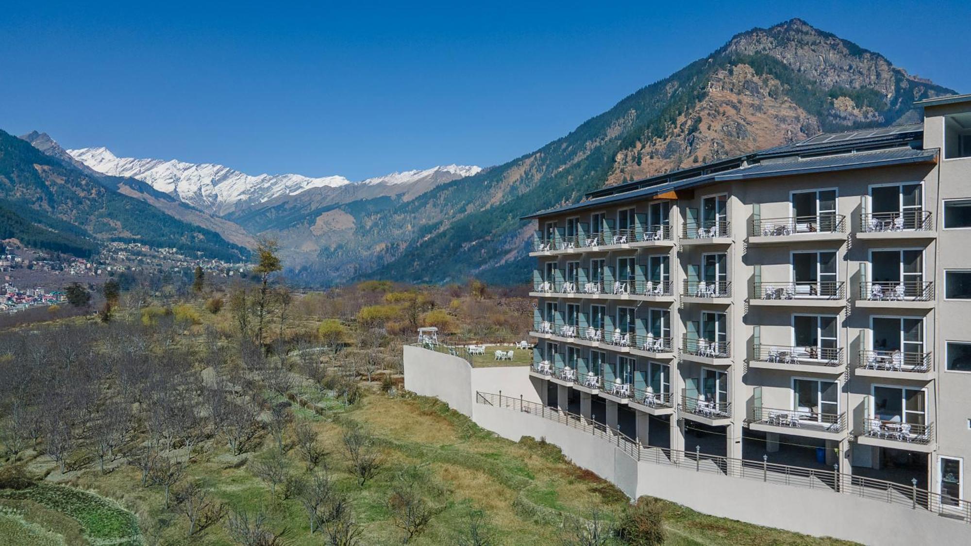 Justa Grand View Resort & Spa, Manali Exterior foto